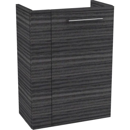 Fackelmann Waschbeckenunterschrank SBC 45 Cm Dark Oak Rechts