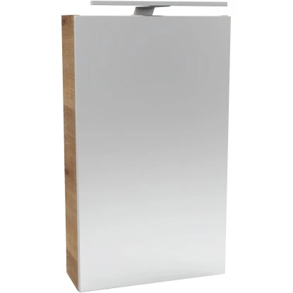 Fackelmann Spiegelschrank SBC 40 Cm Asteiche Links