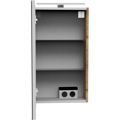 Fackelmann Spiegelschrank SBC 40 Cm Asteiche Links â Bild 2