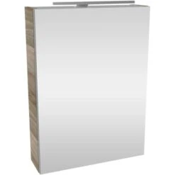 Fackelmann Spiegelschrank SBC 50 Cm Steinesche Rechts