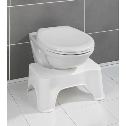 Wenko Toilettenhocker Secura Weiß – Bild 3