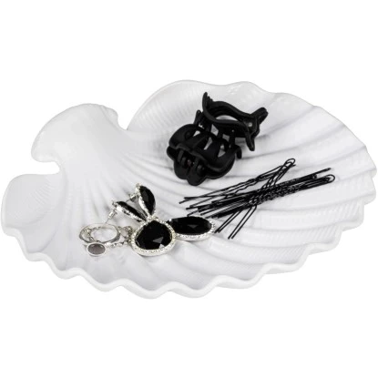 Wenko Ablage Muschel Keramik Weiß – Bild 3