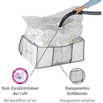 Wenko Vakuum Soft Box L Weiß 25 Cm X 65 Cm X 50 Cm – Bild 10