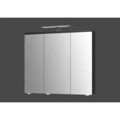 Jokey Spiegelschrank Arda Mit LED-Beleuchtung 68,2 Cm Schwarz