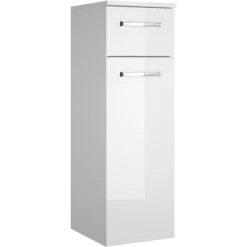 Pelipal Highboard 30 Cm Trentino Weiß Hochglanz