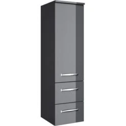 Pelipal Midischrank 30 Cm Trentino Anthrazit Hochglanz