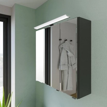 Pelipal Badmöbel-Set Trentino 77 Cm Anthrazit 3-teilig – Bild 7