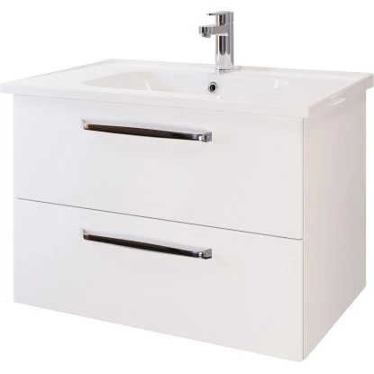 Pelipal Badmöbel-Set Trentino 77 Cm Weiß 3-teilig – Bild 5