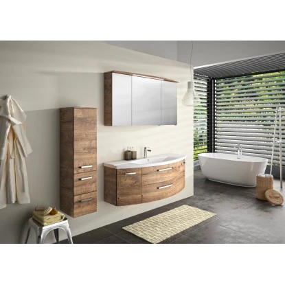 Pelipal Badmöbel-Set Serie 4010 Eiche Ribbeck Quer NB 144 Cm