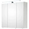 Pelipal Spiegelschrank Quickset 360 Weiß Glanz 75 Cm