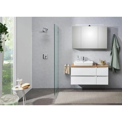 Pelipal Waschtischplatte Quickset 360 Riviera Eiche Quer NB 113 Cm â Bild 2