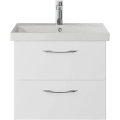 Pelipal WaschtischunterschrankSerie 4035 Schneeweiß Glanz 56 Cm Griff