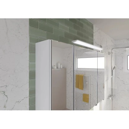 Pelipal Badmöbel-Set TrenTino Mit Unterschrank 137 Cm Weiß Hochglanz – Bild 11