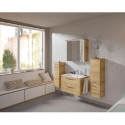 Pelipal Badmöbelset TrenTino Mit Beimöbeln Und Kranzleuchte 137 Cm Riviera