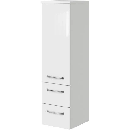 Pelipal Badmöbel-Set TrenTino Mit Midischrank Und Unterschrank 137 Cm Weiß – Bild 9