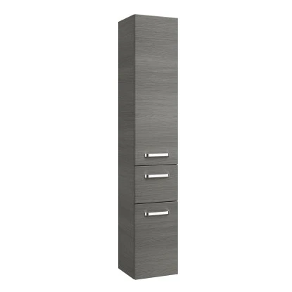 Pelipal Hochschrank 30 Cm Serie 4010 Graphit Struktur Quer