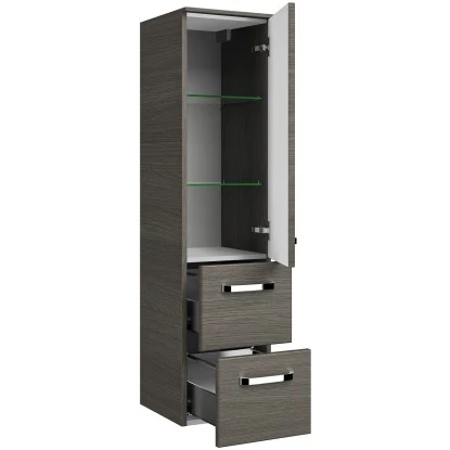 Pelipal Midischrank 30 Cm Serie 4010 Graphit Struktur Quer – Bild 2