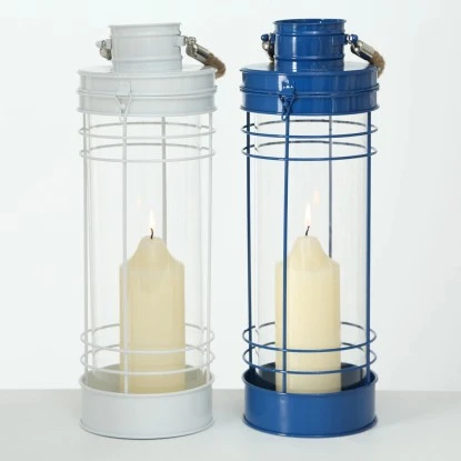 Laterne Ahoy 2fach Sortiert 42 Cm X 14 Cm X 14 Cm – Bild 2