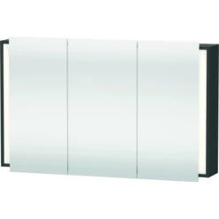 Duravit Spiegelschrank Ketho 120 Cm Graphit Matt