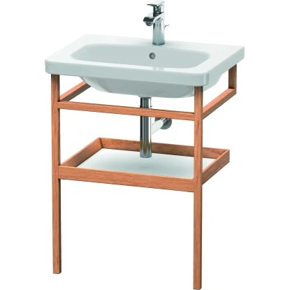 Duravit Handtuchhalter Mit Ablage 59 Cm DuraStyle Weiß Matt-Eiche Massiv