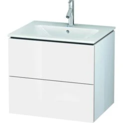 Duravit Waschbeckenunterschrank 62 Cm L-Cube Weiß Hochglanz