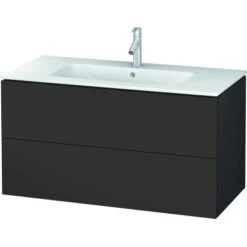 Duravit Waschbeckenunterschrank 102 Cm L-Cube Graphit Matt