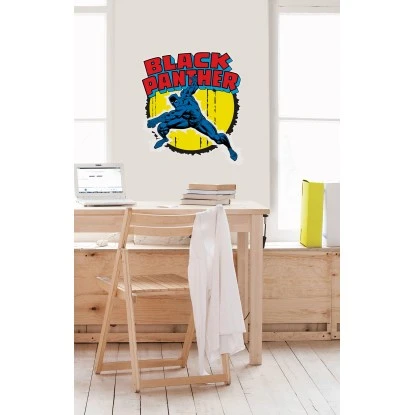 Komar Deko-Sticker Black Panther Classic 50 X 70 Cm Gerollt – Bild 2