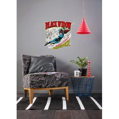 Komar Deko-Sticker Black Widow Classic 50 X 70 Cm Gerollt – Bild 2