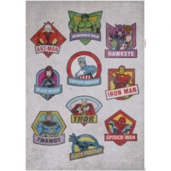 Komar Deko-Sticker Avengers Badges 50 X 70 Cm Gerollt