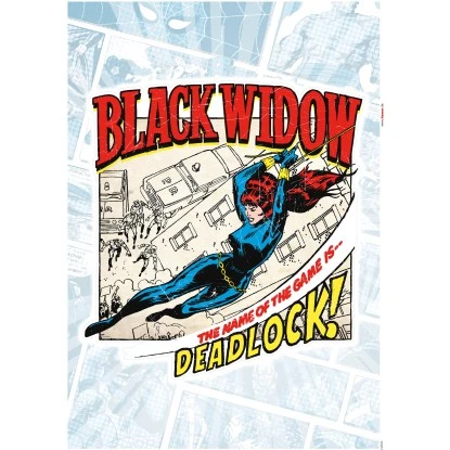 Komar Deko-Sticker Black Widow Classic 50 X 70 Cm Gerollt