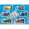 Komar Deko-Sticker Avengers Plates 100 X 70 Cm Gerollt