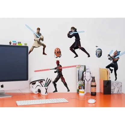 Komar Deko-Sticker Clone Wars Showdown 100 X 70 Cm – Bild 2