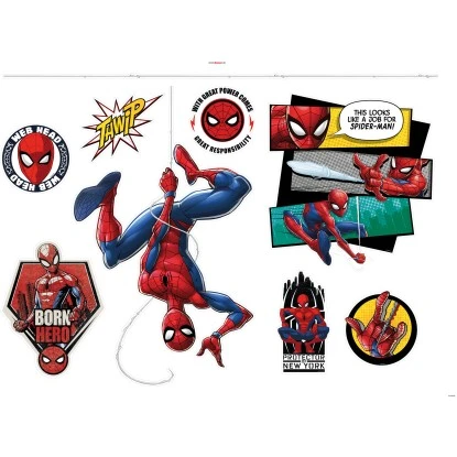 Komar Deko-Sticker Spider-Man Head 100 X 70 Cm