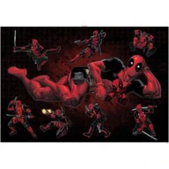 Komar Deko-Sticker Deadpool Posing 100 X 70 Cm Gerollt