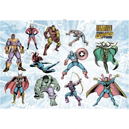 Komar Deko-Sticker Marvel Collection 100 X 70 Cm