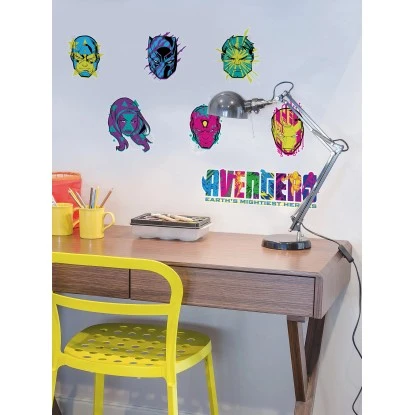 Komar Deko-Sticker Avengers Heroes 100 X 70 Cm Gerollt – Bild 2