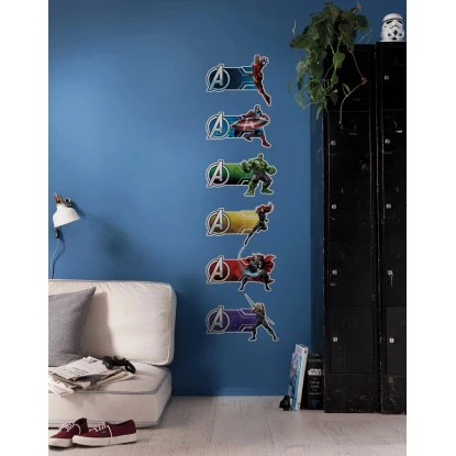 Komar Deko-Sticker Avengers Plates 100 X 70 Cm Gerollt – Bild 2