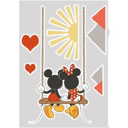 Komar Deko-Sticker Mickey Swing 50 X 70 Cm Gerollt
