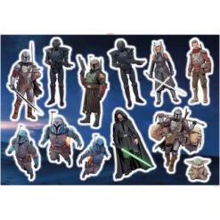 Komar Deko-Sticker Mandalorian Figures 100 X 70 Cm