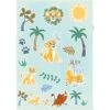 Komar Deko-Sticker Lion King Palmtrees 50 X 70 Cm Gerollt