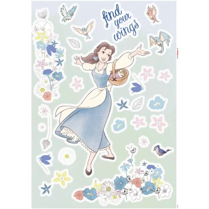 Komar Deko-Sticker Belle Find Wings 50 X 70 Cm Gerollt