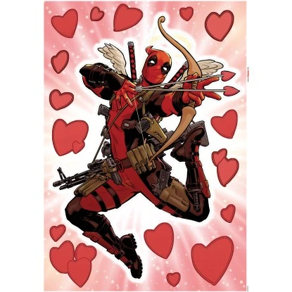 Komar Deko-Sticker Deadpool Lovepool 50 X 70 Cm Gerollt