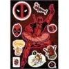 Komar Deko-Sticker Deadpool Derppool 50 X 70 Cm Gerollt