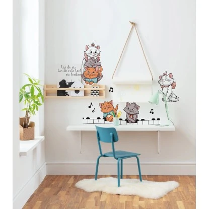 Komar Deko-Sticker Aristocats Kittens 50 X 70 Cm Gerollt – Bild 2