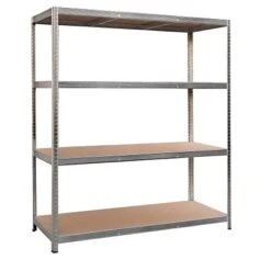 Metall-Schwerlastregal Verzinkt 180 Cm X 160 Cm X 60 Cm