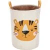 Aufbewahrungskorb Safari Adventure Tigermotiv Ø 35 Cm X 45 Cm