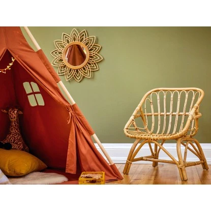 Wandspiegel Safari Adventure Natur Ø 50 Cm – Bild 3