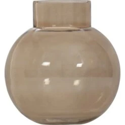 Glas Vase Braun 25,5 Cm X Ă 22,75 Cm