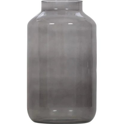 Glas Vase Grau 30,5 Cm X Ø 16,5 Cm