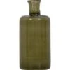 Glas Vase Grün 22,25 Cm X Ø 10,25 Cm